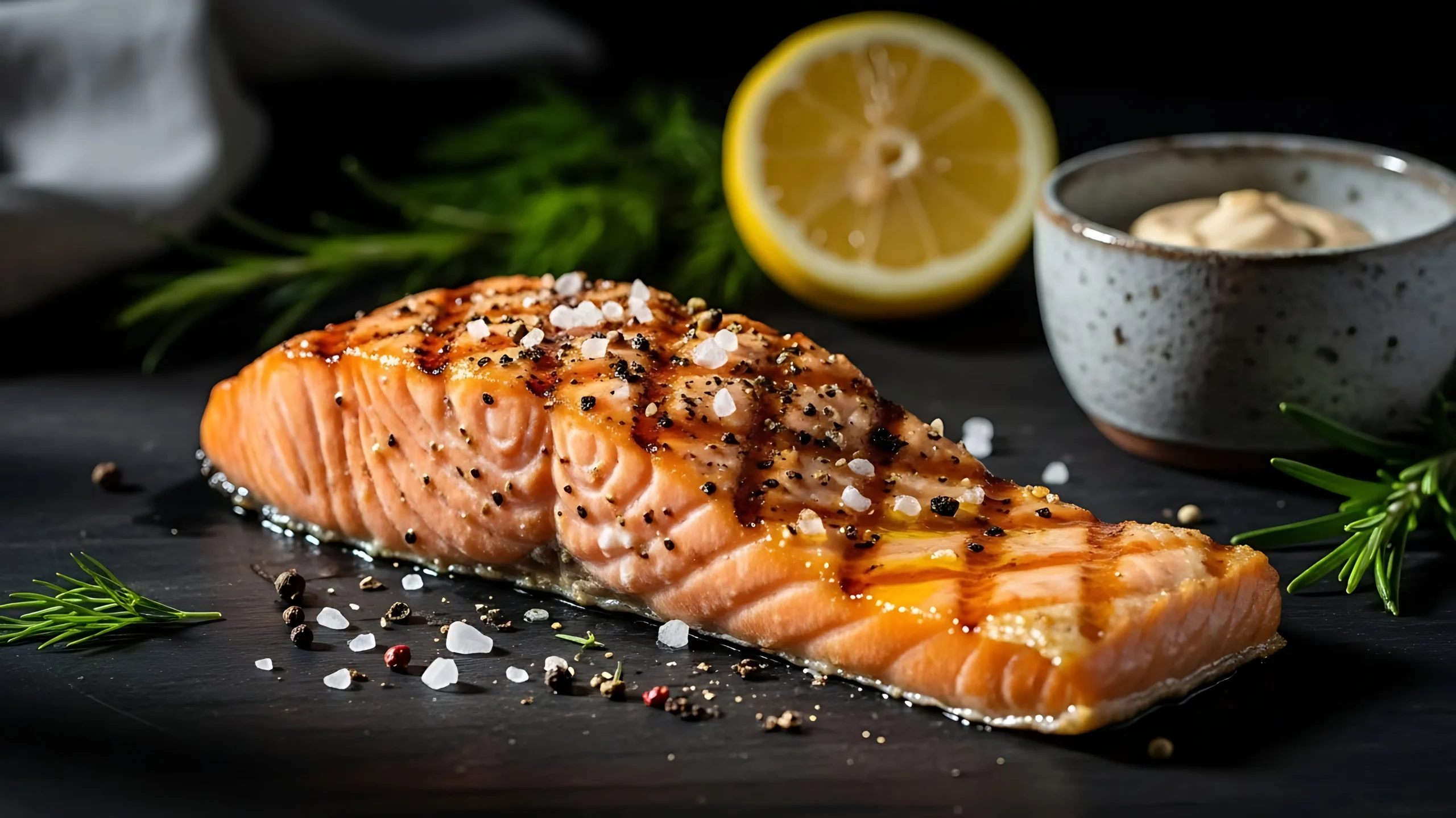 Honey Lime Salmon Bowls
